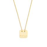 collier avec hashtag en argent 925, plaqué or et plaqué or rose - La Môme Bijou - argent 925 collier Gold Plated length Necklace plaqué or plaqué or rose rose gold plated silver 925