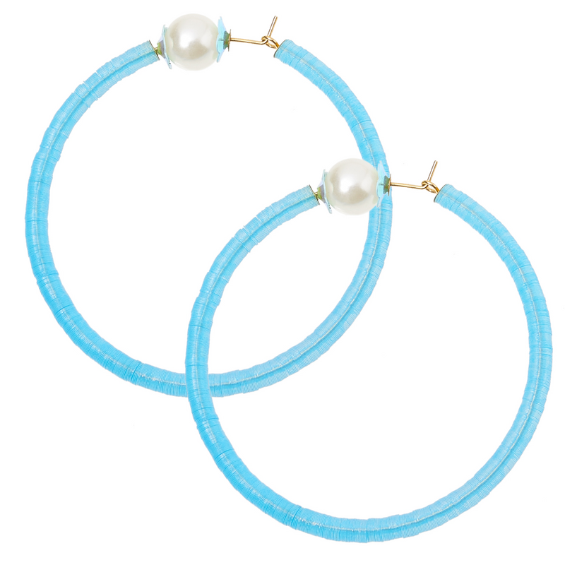 grandes créoles FLOWER GLITTER - La Môme Bijou - boucle d'oreille boucles d'oreilles creole earring earrings Nulls.Net-Hidden OUTLET SOLDE