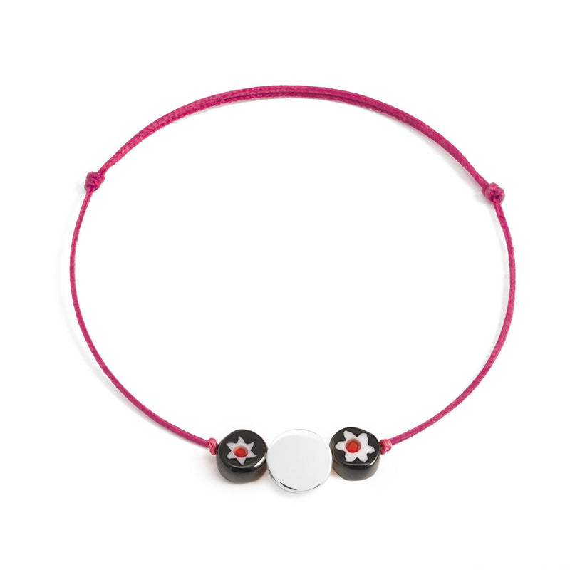 bracelet DAISY POP personnalisable - La Môme Bijou - 8mm argent 925 custom customify customizable customization DAISY Gold Plated personnalisable personnalisation plaqué or plaqué or rose rose gold plated Silver 925 sizable