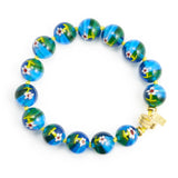 bracelet avec perles en verre de Murano - La Môme Bijou - BLOSSOM bracelet bracelets Nulls.Net-Hidden SOLDE