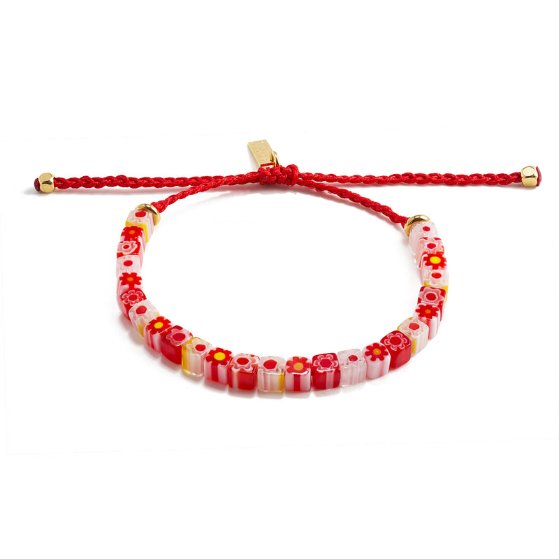 bracelet avec perles en verre de MURANO - La Môme Bijou - bracelets