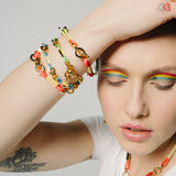 MAXI BRACELET "ARC-EN-CHAINE" - La Môme Bijou - arc-en-chaine bracelet bracelets gold plated Nulls.Net-Hidden plaqué or PRIDE SOLDE